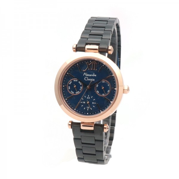 Alexandre Christie AC 2498 Rosegold Black BFBBRMA